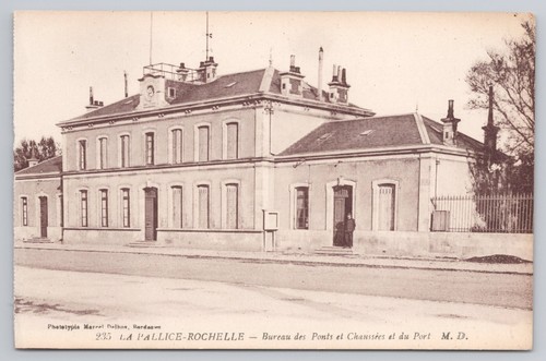 Postcard pallice rochelle - pallice,